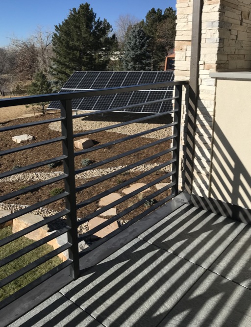 balcony baluster exterior rail