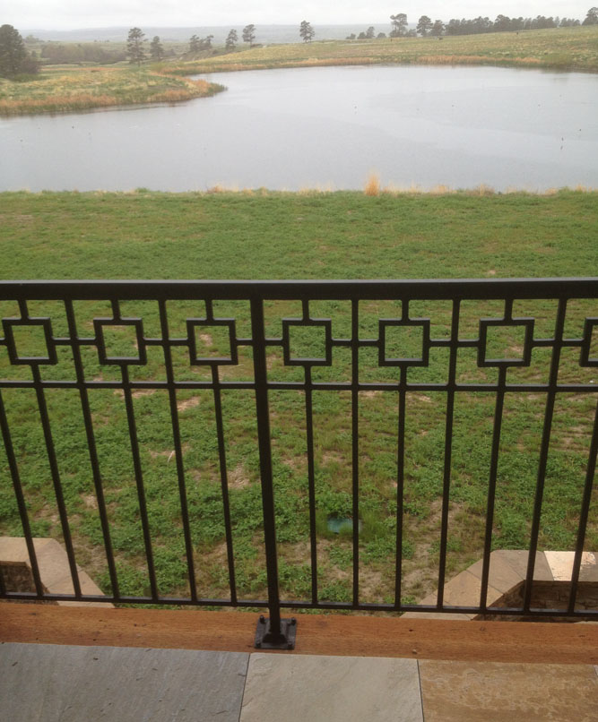 exterior balcony railing