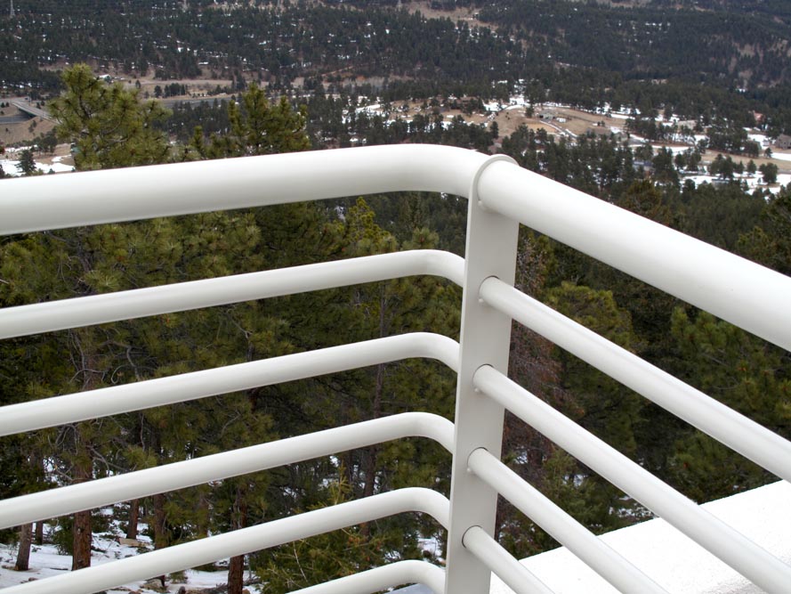 deck, balcony rail