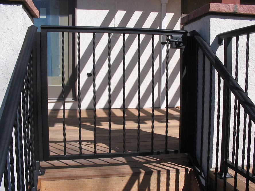 gate, stairway, handrail 1