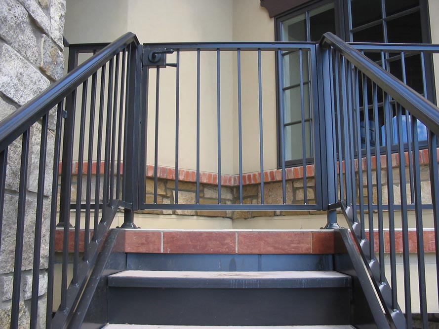 gate, stairway handrail 2