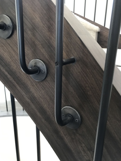 stair handrail railing baluster support