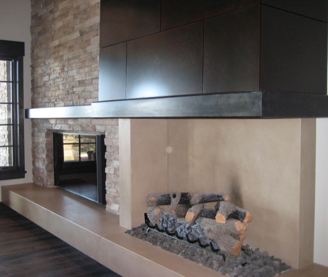 interior fireplace chimney