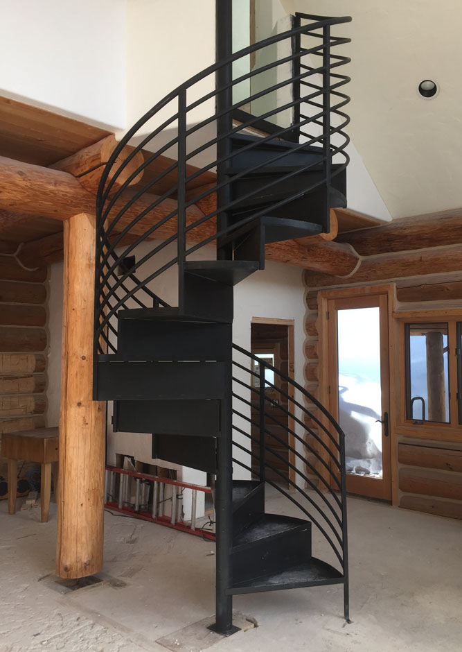 interior spiral stairs